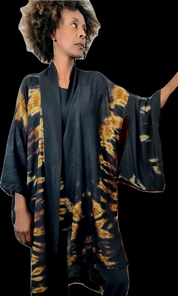 Viscose kimono